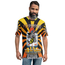 Load image into Gallery viewer, PexPeppers To The Moon Full Print Label T-Shirt
