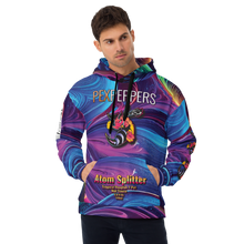 Load image into Gallery viewer, PexPeppers Atom Splitter Full Printed Hoodie
