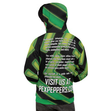 Load image into Gallery viewer, PexPeppers Jalapickle Full Print Hoodie
